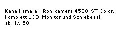 Ihr Profi Partner fr Rohrkameras ist G. Drexl. Die Herstellung von Rohrkameras erfolgen seit 1986 im Produktionszentrum der Firma G. Drexl in Regensburg.